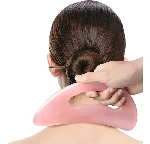 Herramienta De Masaje Gua Sha Grande Para Drenaje Linfático
