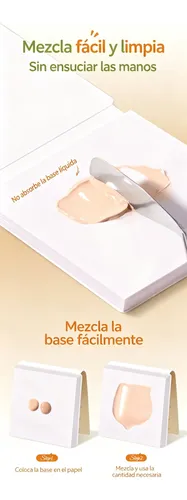 Paleta De Papel Desechable Para Mezclar Base 200 Hojas