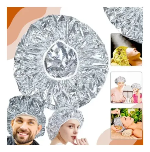 Gorro Térmico De Aluminio Para Baño De Crema O Tratamientos