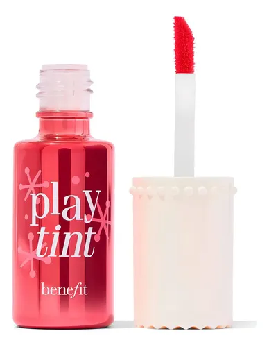 Labial Líquido Rosa Brillante Benefit Play Tint Larga Duración