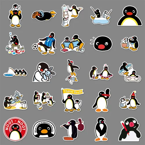 50 Dibujos Animados De Pingu, Lindos Diseños Creativos De La