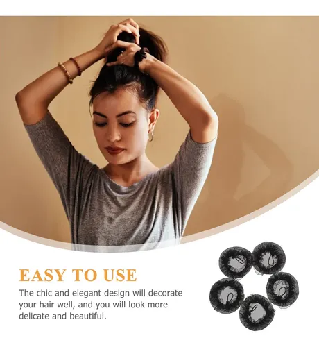 Redecilla Para El Pelo, 5 Unidades, Cubremoños Para El Pelo,