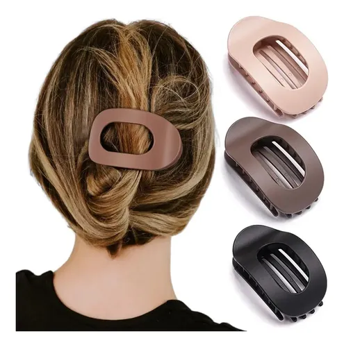 Gwps 4 Pinzas Planas Para Cabello Mujer