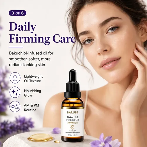 Serum Facial Bakuchiol Barubt Aceite Reafirmante 30ml