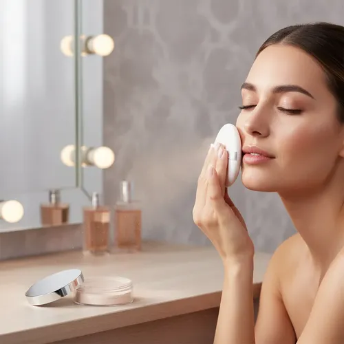 Polvo Volatil Traslúcido Maquillaje Lp02 Satinado Idraet