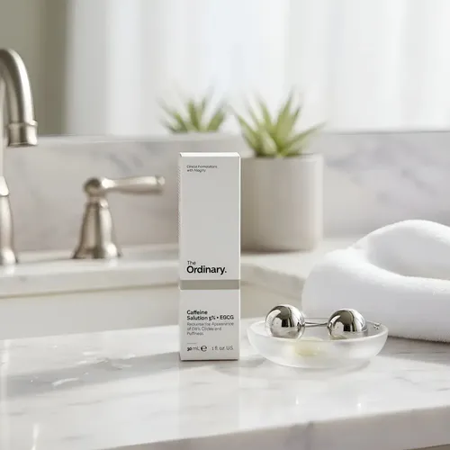 Sérum Caffeine Solution 5% + EGCG The Ordinary Eye Serum día/noche para todo tipo de piel de 30mL 30+ años Cafeina
