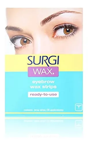 Moldeadores De Cejas Surgi-wax Para Cejas, 28 Tiras (paquete
