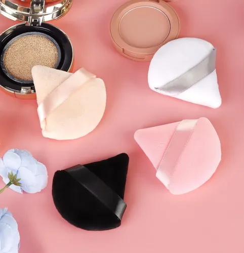 8pcs Mujer Esponja Triangular Suave Maquillaje Facial