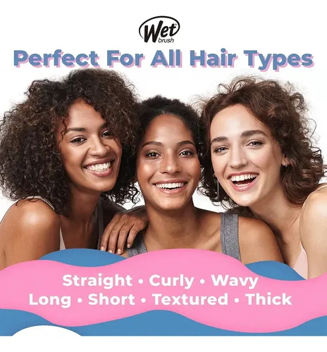 Peines Para Cabello Wet Brush Desenredantes, Rosa Y Negro