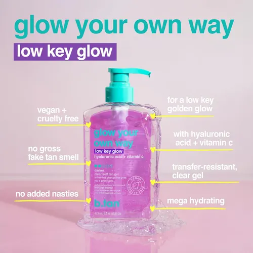 Gel Autobronceador B.tan Dark Clear Que Brilla A Tu Manera,
