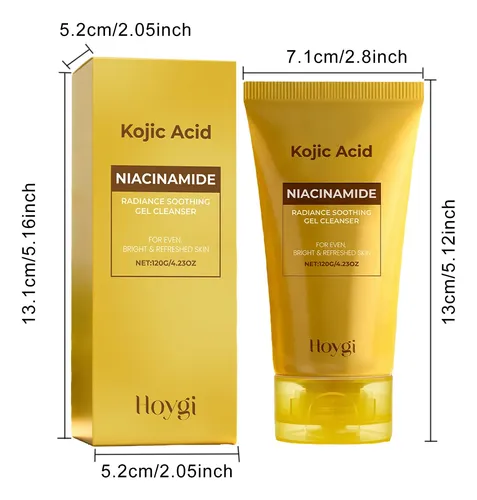 Limpiador Facial De Ácido Kójico Y Niacinamida Hoygi