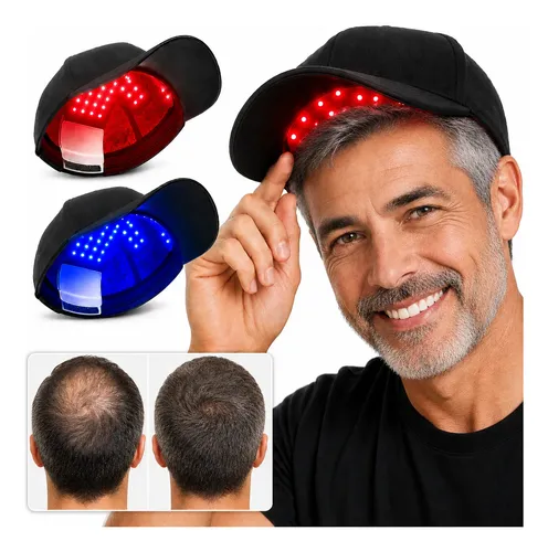 Gorra Anticaída Cabello Terapia Led Para Crecimiento Capilar