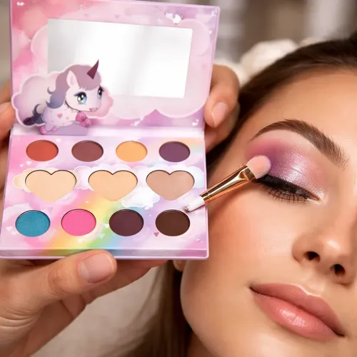 Paleta Sombras E Iluminador Marvycorn Bh Cosmetics