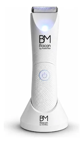 Afeitadora Corporal Razor Body White Zonas Intimas Ceramica