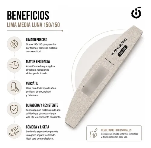 Lima Media Luna Cherimoya Uñas Naturales/esculpidas Variedad