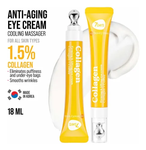 7days Mbw Eye Cream Firming And Lifting Collagen 18 Ml