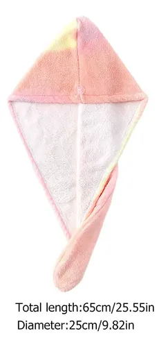 Gorro Para Secar El Cabello, 1 Unidad, De Ducha