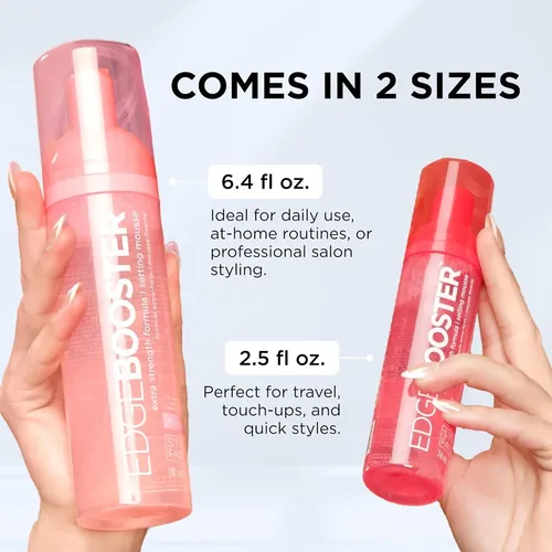 Style Factor Mousse Edge Booster  2.5 Oz  Amber