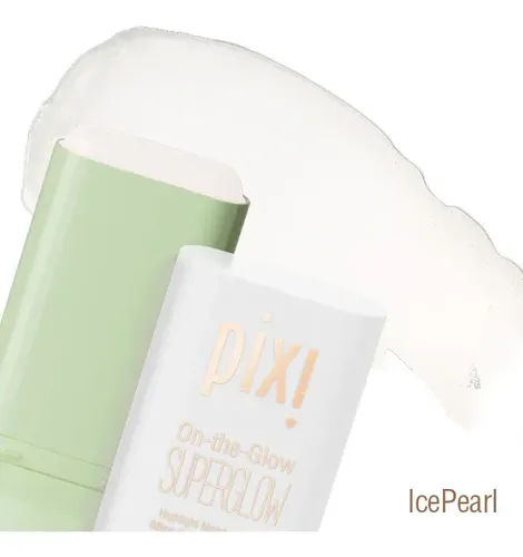 Iluminador Pixi On The Glow Super Glow Ice Pearl Barra