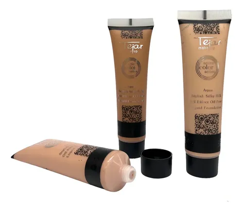 Base Maquillaje Cremosa Tejar Make Up Mate Media 30g Larga Duración