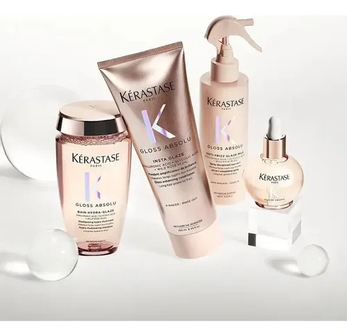 Kit Kerastase Gloss Absolu Cabello Fino : Brillo/anti-frizz