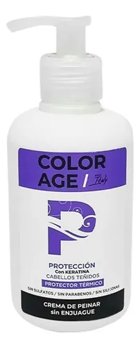 Crema De Peinar Protección Color Keratina Color Age X300ml