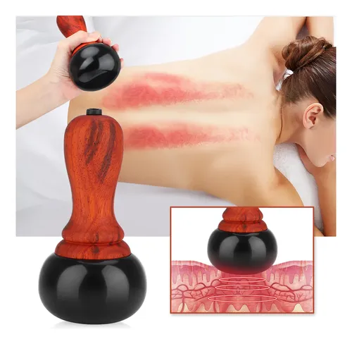 Masajeador Eléctrico De Piedras Calientes Gua Sha, Piedra Na