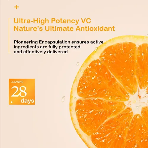 Exfoliating Gel Orange Brightening Facial Cleanser Deep Pore