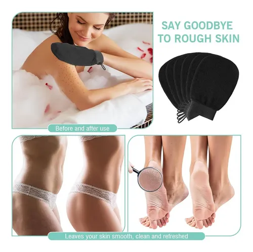 20 Guantes Exfoliantes Corporales A Granel