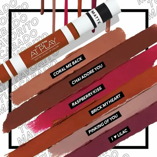 Labial Liquido Acabado Mate At Play Mary Kay Color Desert Sunset