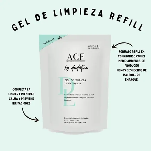 Kit De Recarga Completo Acf By Dadatina Q211846 Todo Tipo De Piel Día/noche
