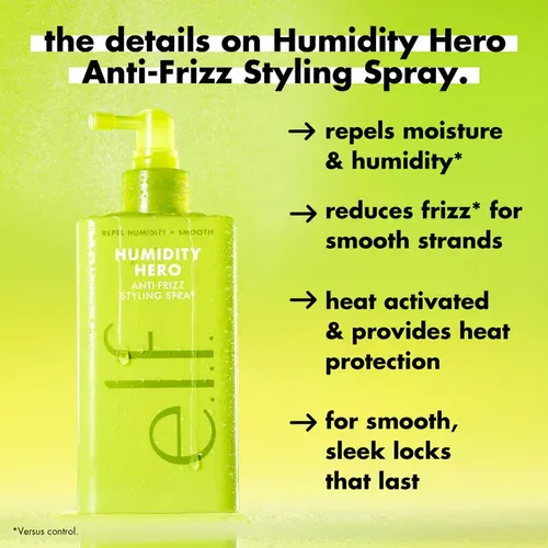 E.l.f. Humidity Hero Anti Frizz Spray Capilar 200ml