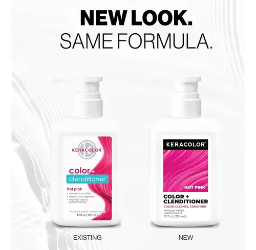 Keracolor Clenditioner Dye Fucsia 12 Oz