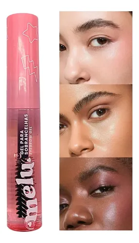 Gel Para Cejas Melu Rr-8422, Color Rosa Rubí Incoloro