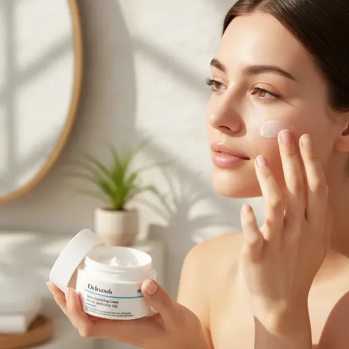 Crema Facial Aclarante Anti Acné Deleventh Con Pantenol