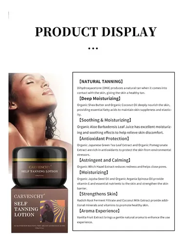 Crema Bronceadora De Bronce Natural Loción