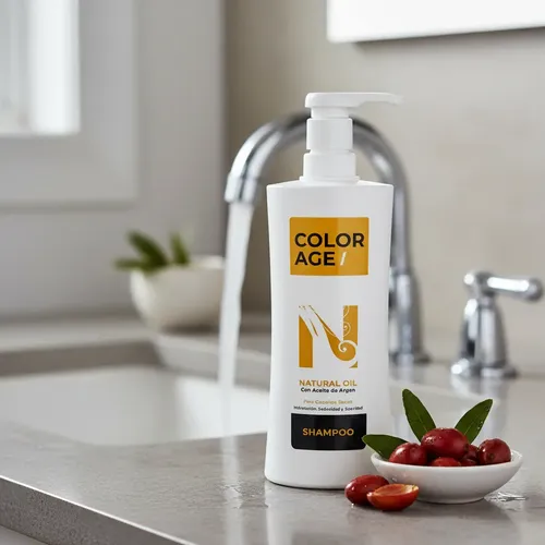Shampoo Color Age Natural Oil Argán X1000ml