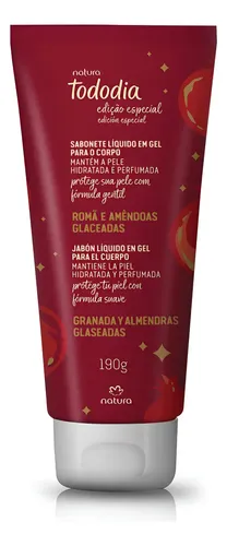 Jabon Liquido En Gel Corporal Natura Tododia Cuerpo 190g