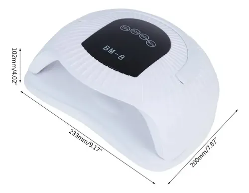 Cabina UV LED Seisa Verde Oscuro Temporizador 42 Leds
