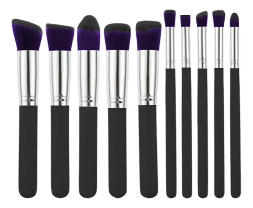 Set Pinceles Brochas Kabuki Profesionales Para Maquillaje