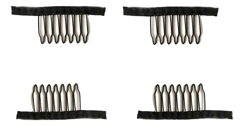 36 Pinzas Para Peluca, Peine De Acero, Práctico