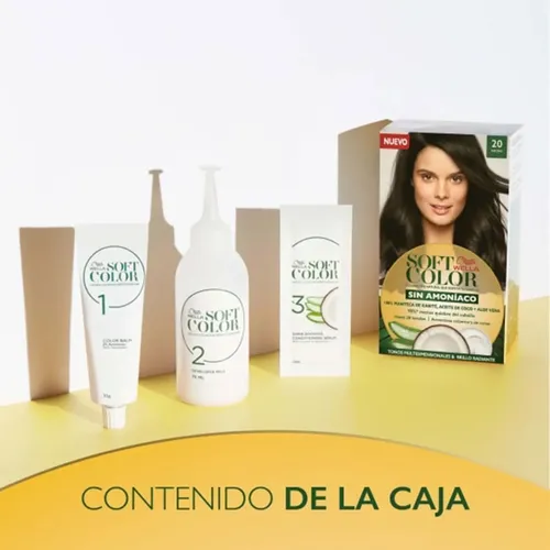 Tintura Permanente En Kit Soft Color 20