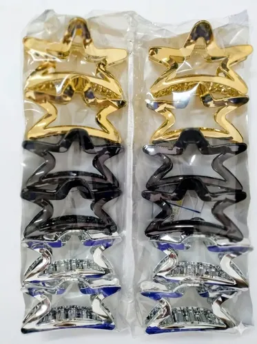 Broches Para El Pelo X12 Cabello Mujer Dama Urbanchic 1037