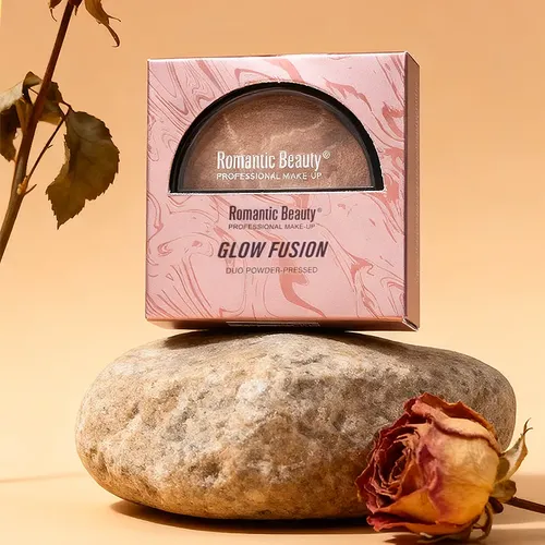 Polvo Compacto Traslúcido Romantic Beauty Base Maquillaje