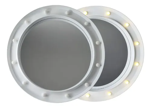 Espejo Redondo Con Luz Led 50 Cm