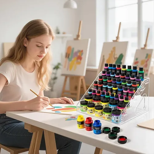 Organizador De Pintura Acrílica (7 Niveles), Organizadores Y