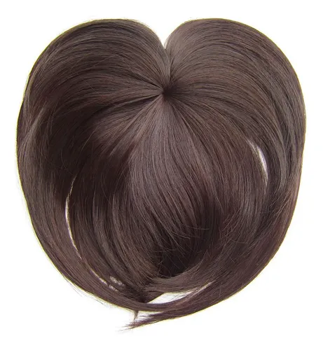 1 Pieza Peluca De Cabello Corto Liso Para Reemplazo Capilar Pelucas De Belleza Marrón Average