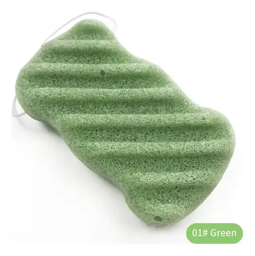 Esponja Konjac Natural Rectangular Fibra Vegetal