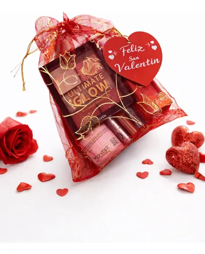 Combo San Valentín 11 Productos Oferta P Regalar Maquillaje