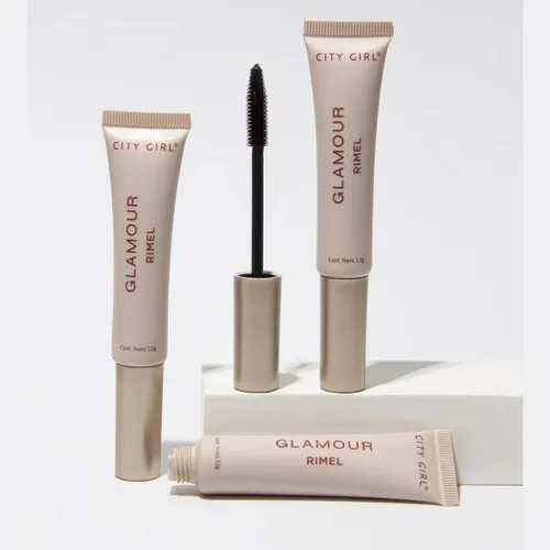 City Girl Mascara De Pestañas Glamour X 12 G Color Negro